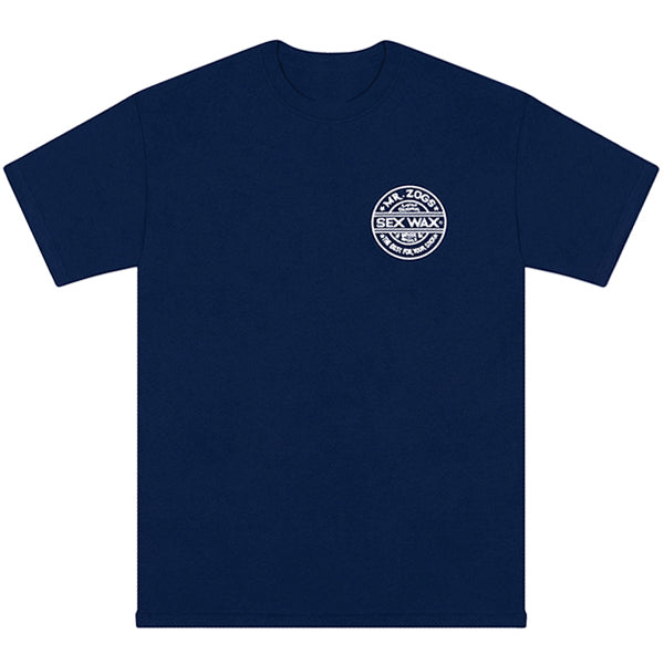 Sexwax Sunrise Men's Short Sleeve Navy Small