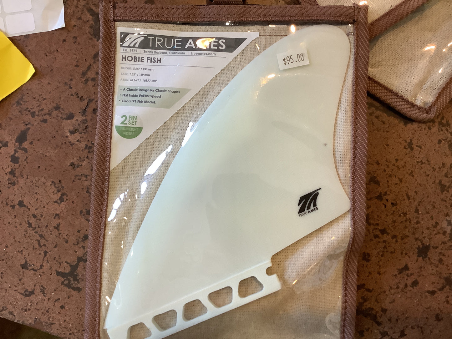 True Ames Hobie Fish Keels
