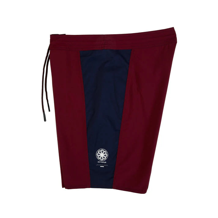 NFA 19" BURGUNDY/MIDNIGHT Octopus Board Shorts