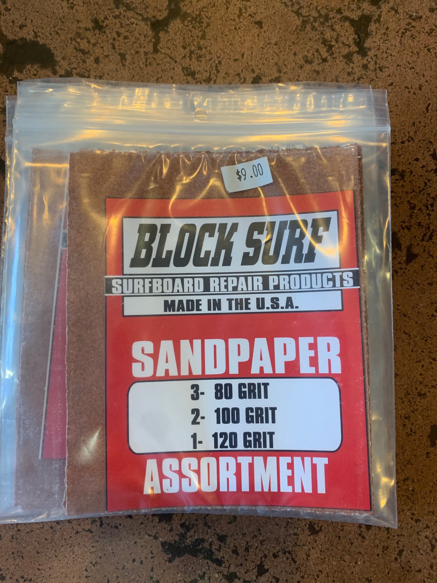 Block Surf Sand Paper Assortment