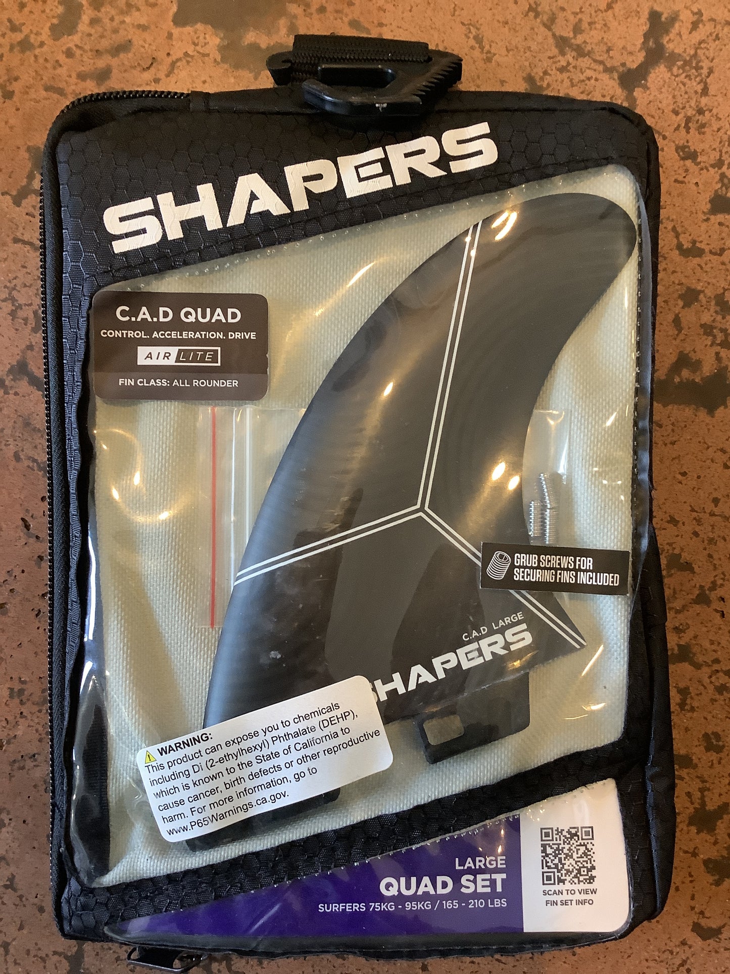 Shapers CAD Quad FCS Air Lite