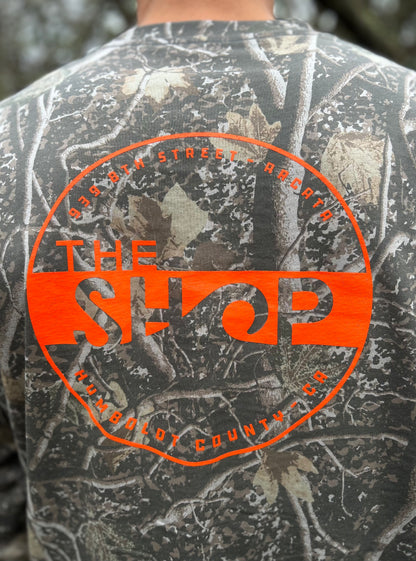 The Shop Camo Long Sleeve T