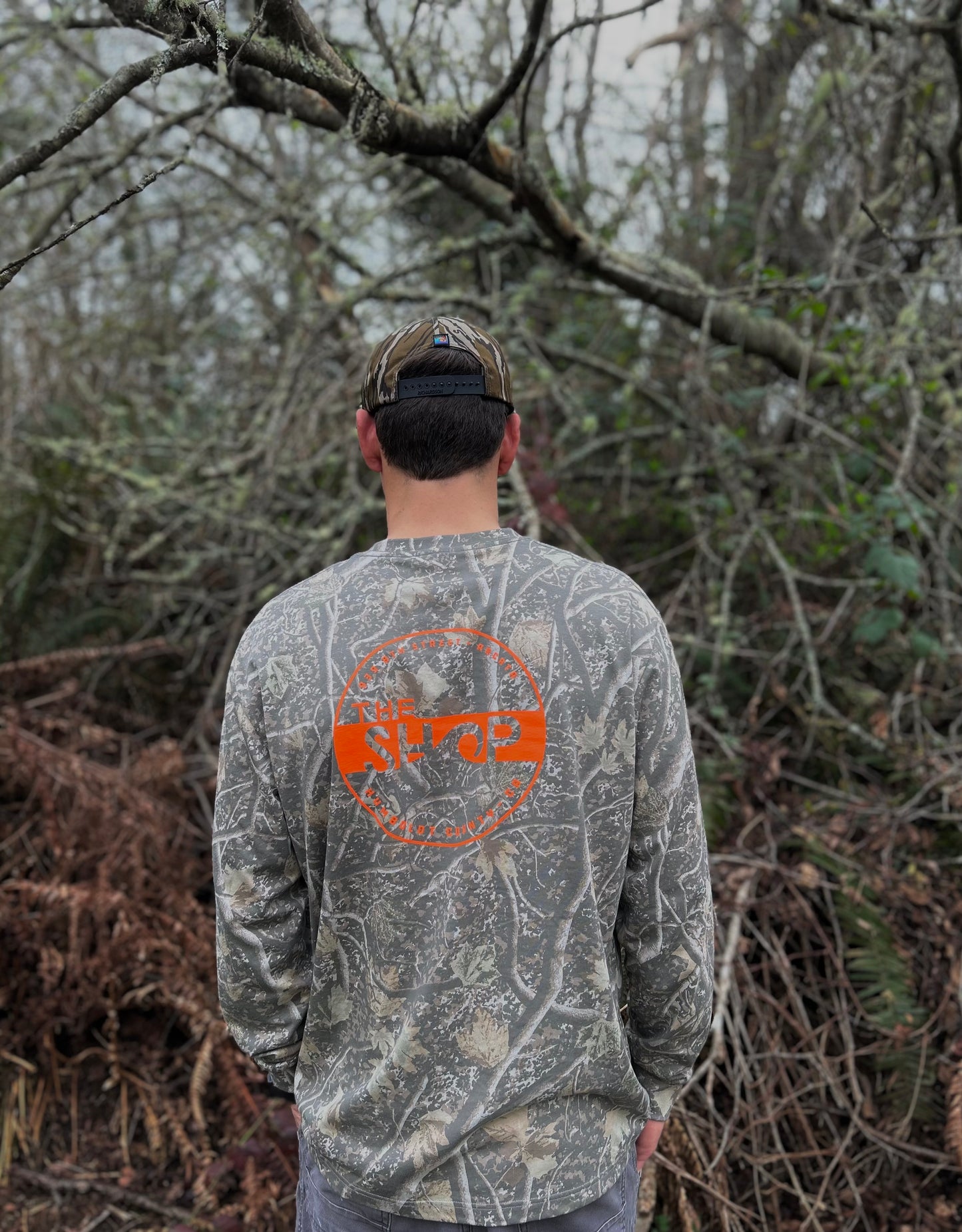 The Shop Camo Long Sleeve T