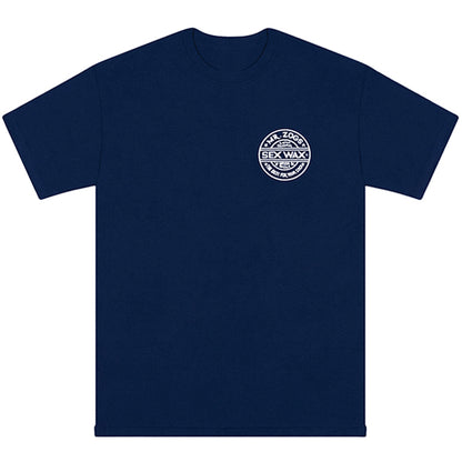 Sexwax Sunrise Men's Short Sleeve Navy Small