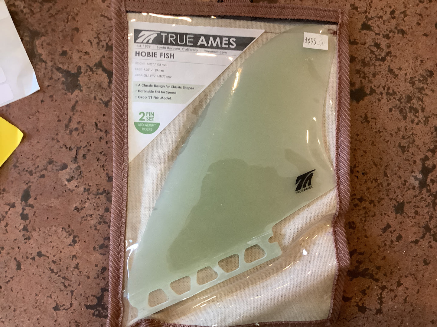 True Ames Hobie Fish Keels