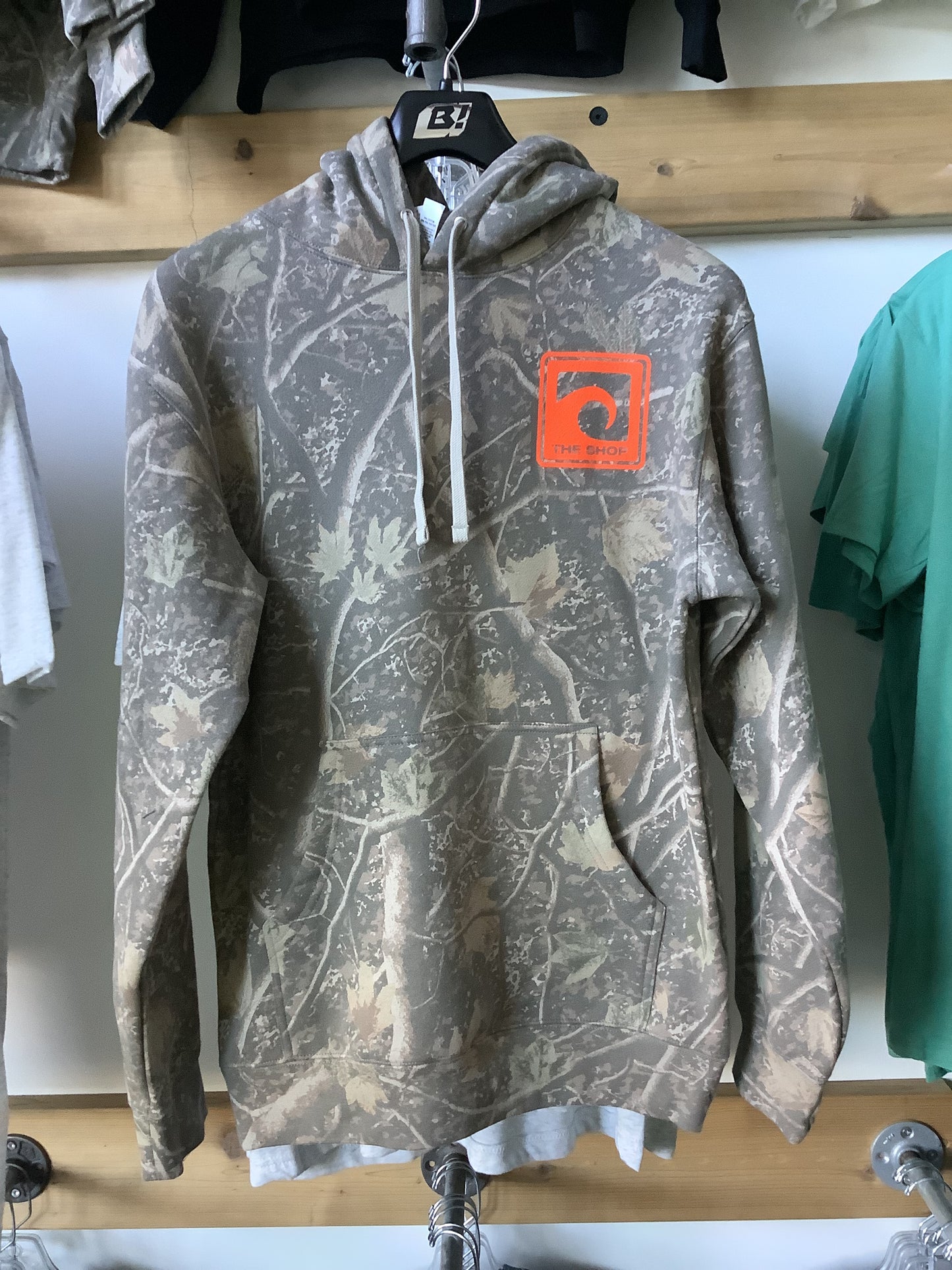 The Shop Camo Hoodie