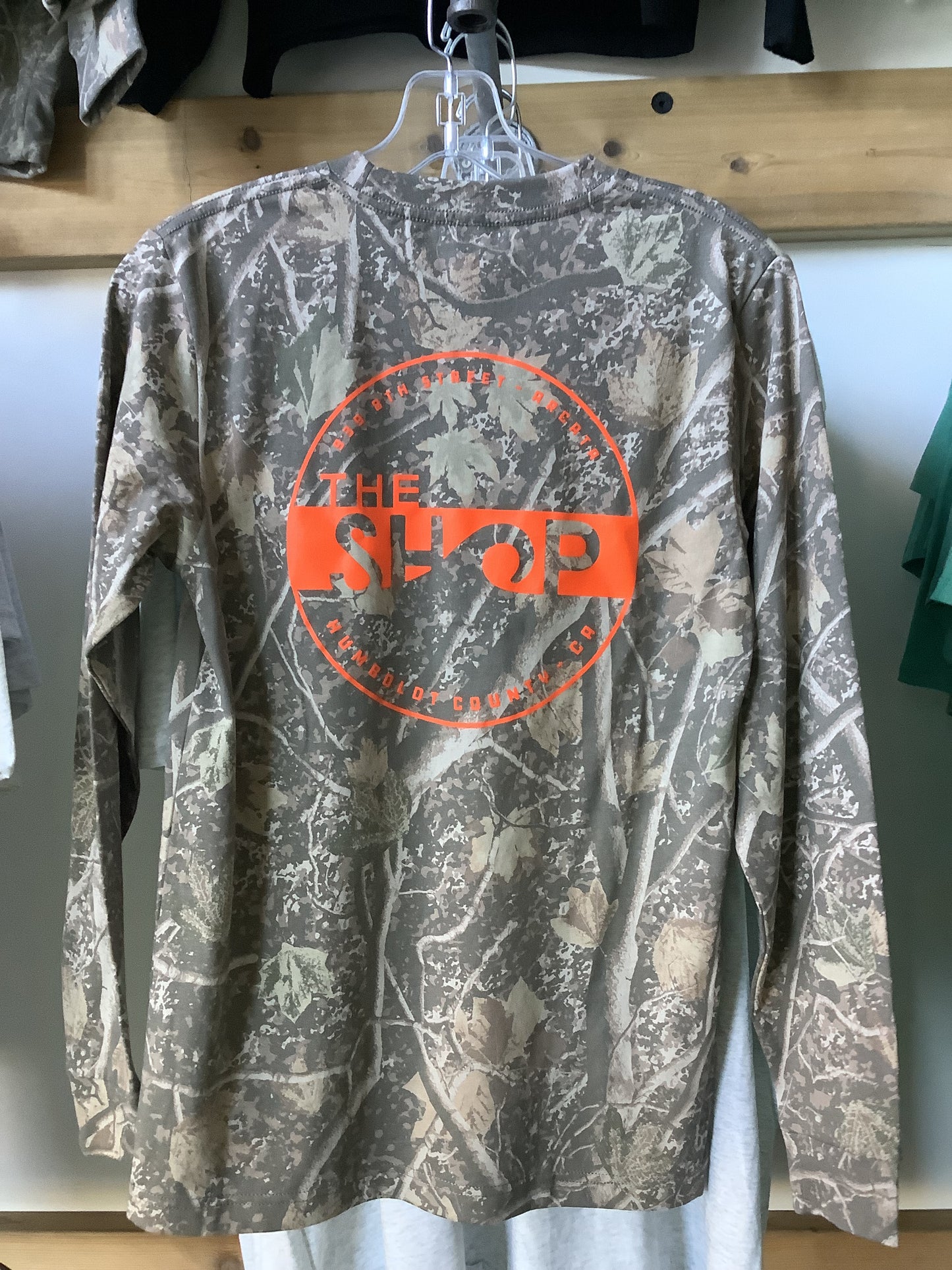 The Shop Camo Long Sleeve T