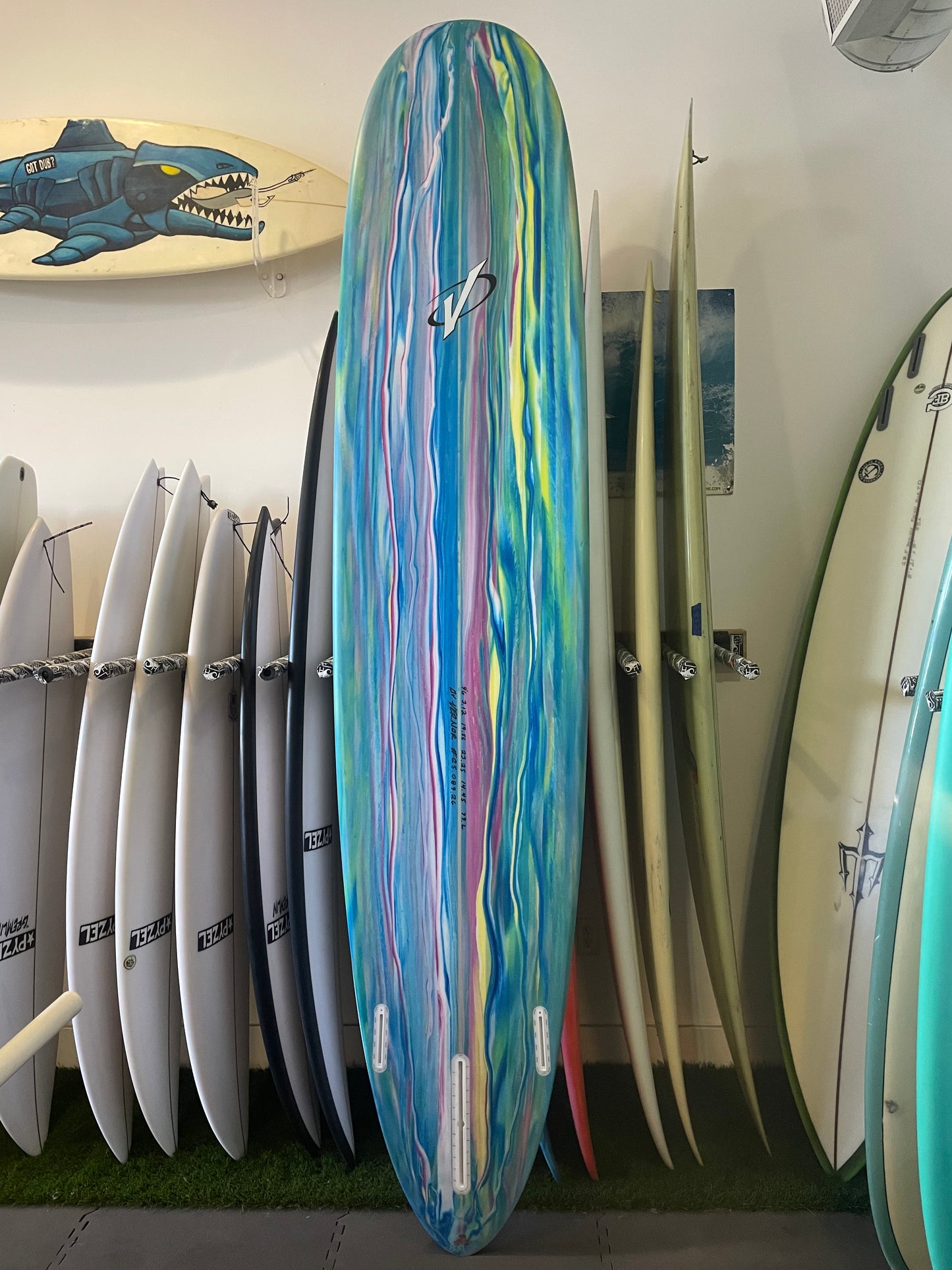 Vernor longboard 9’6 swerl