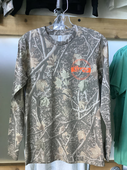 The Shop Camo Long Sleeve T