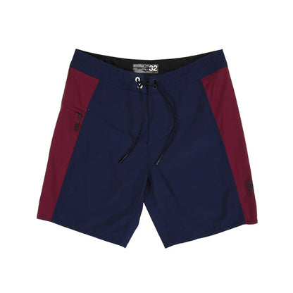 NFA 19" MIDNIGHT/BURGUNDY Octopus Board Shorts