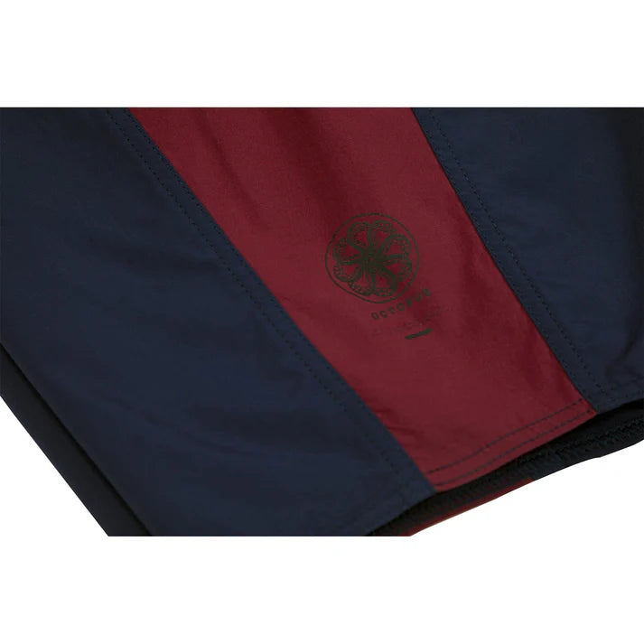 NFA 19" MIDNIGHT/BURGUNDY Octopus Board Shorts