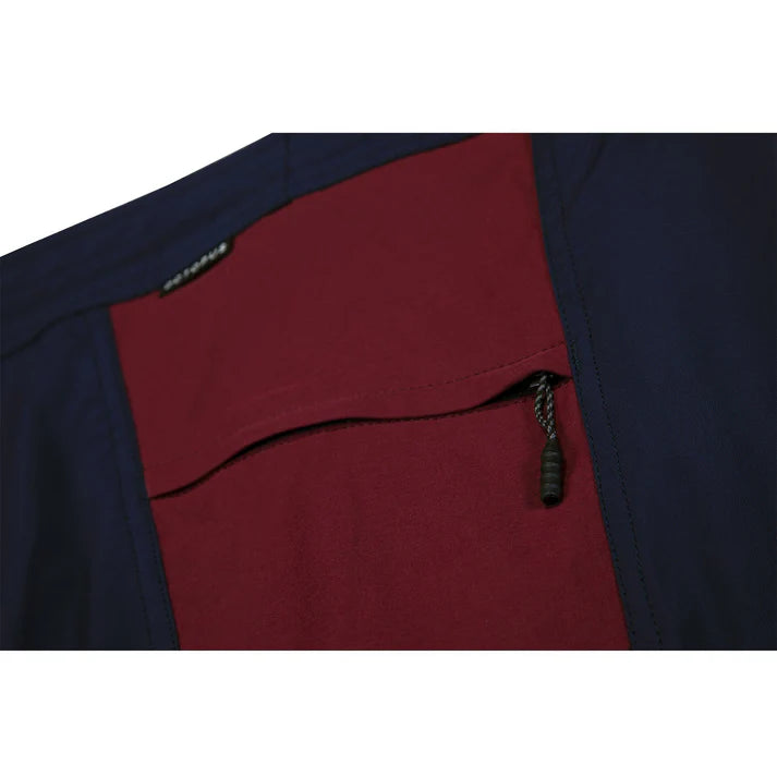 NFA 19" MIDNIGHT/BURGUNDY Octopus Board Shorts