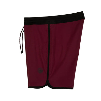 HONEY BUCKET 18" BURGUNDY Octopus Board Shorts