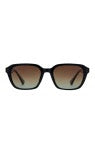 Carve del ray gloss black- brown gradient pol lens