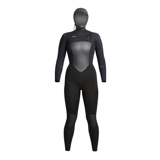 Women's Infiniti Front Zip Hooded Full Wetsuit 5/4mm